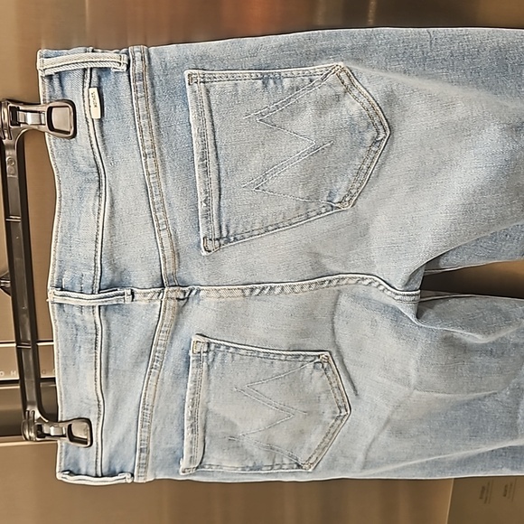 💕MOTHER💕 The Insider Crop Step Fray Jeans ~ Limited Edition 28 NWOT - Picture 15 of 16
